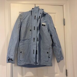 DOPE Light Blue Ski & Snow Jacket